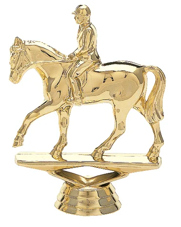 Equestrian 745-G - 4.5" tall