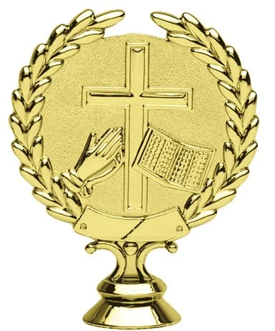 Wreath Religon #2 WH131 - 4.5" tall