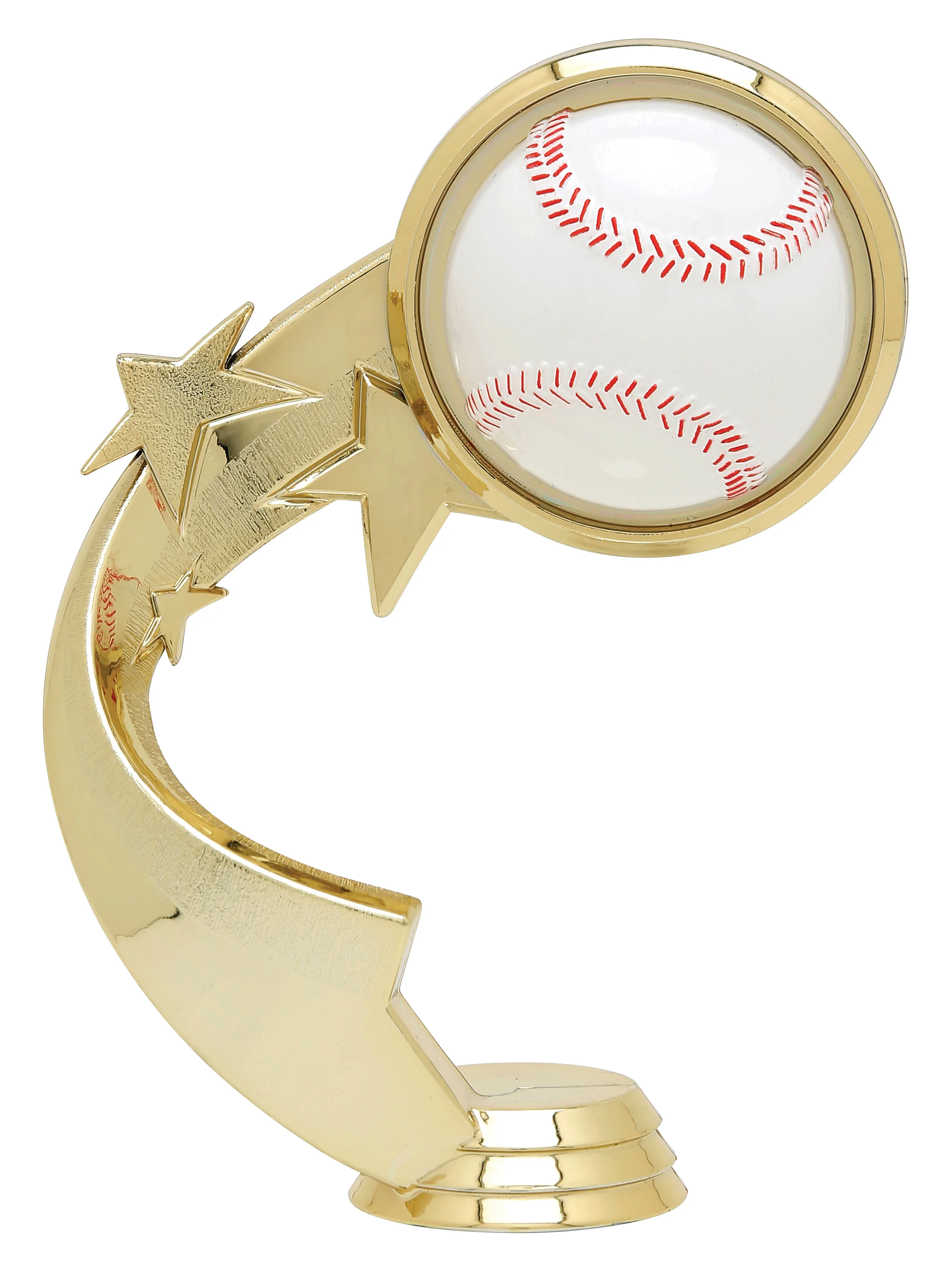 Ribbon Star Baseball 5503-G - 5.25" tall