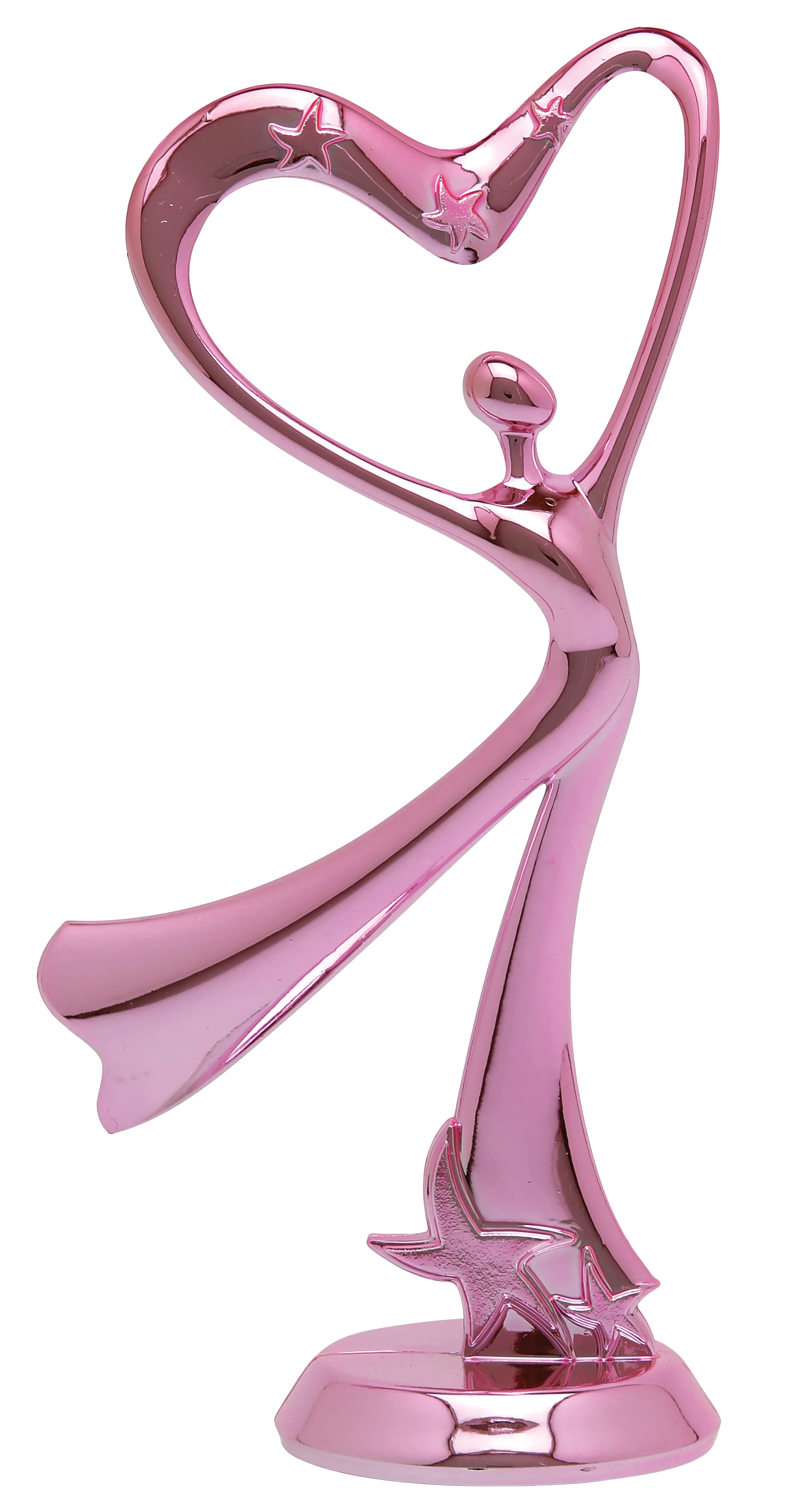 Modern Dance - Heart - Pink 662-H - 6" tall