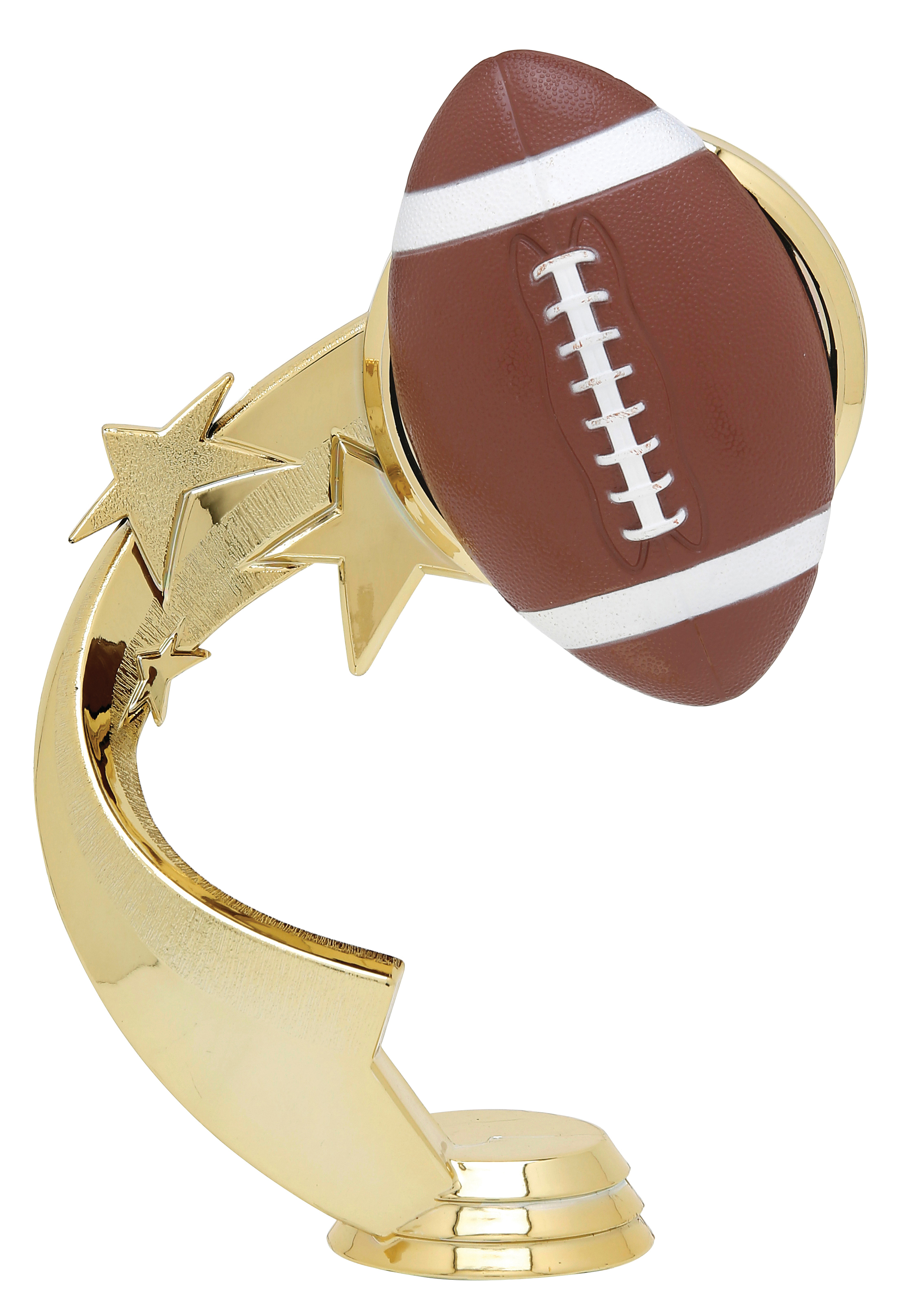 Ribbon Star Football 5500-G - 5.25" tall