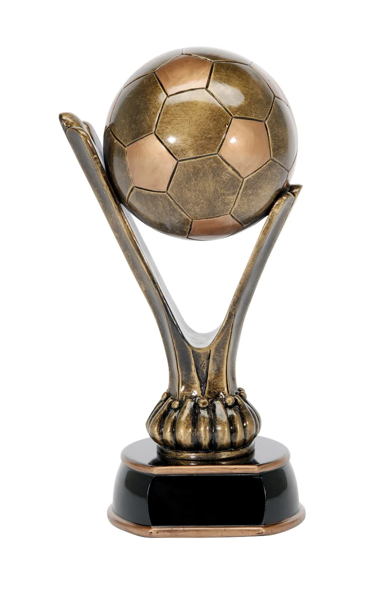 Soccer Cup Trophy XX-Large - not available X-Large - 90301GS - 15" tall Large - 90302GS - 12" tall Medium - 90303GS - 7.5" tall Small - not available