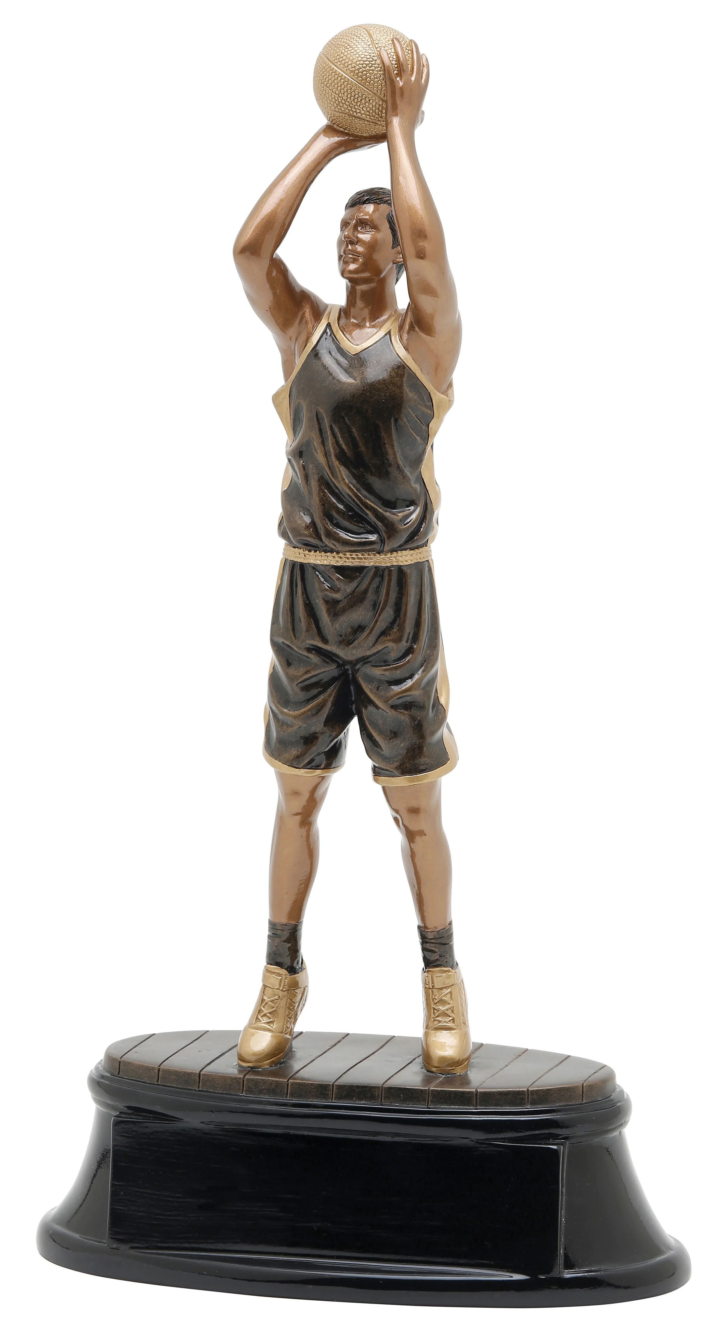 Basketball - Male X-Large - 90705GS - 13.5" tall Large - 90605GS - 12" tall Medium - 90505GS - 10" tall Small - 90405GS - 8.25" tall