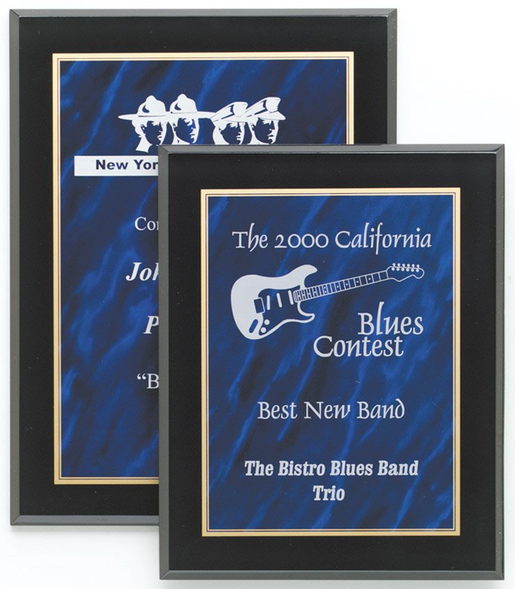 Blue Marble Plaque 8" x 10" - CP810-B - $57 9" x 12" - CP912-B - $69