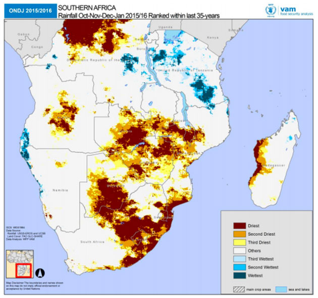 Famine Early Warming System