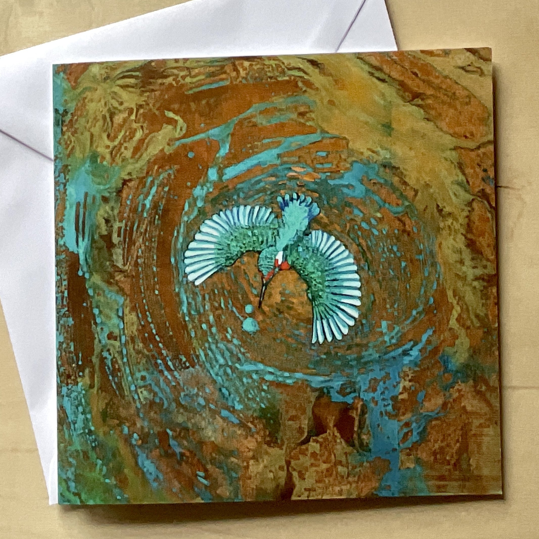 Kingfisher card