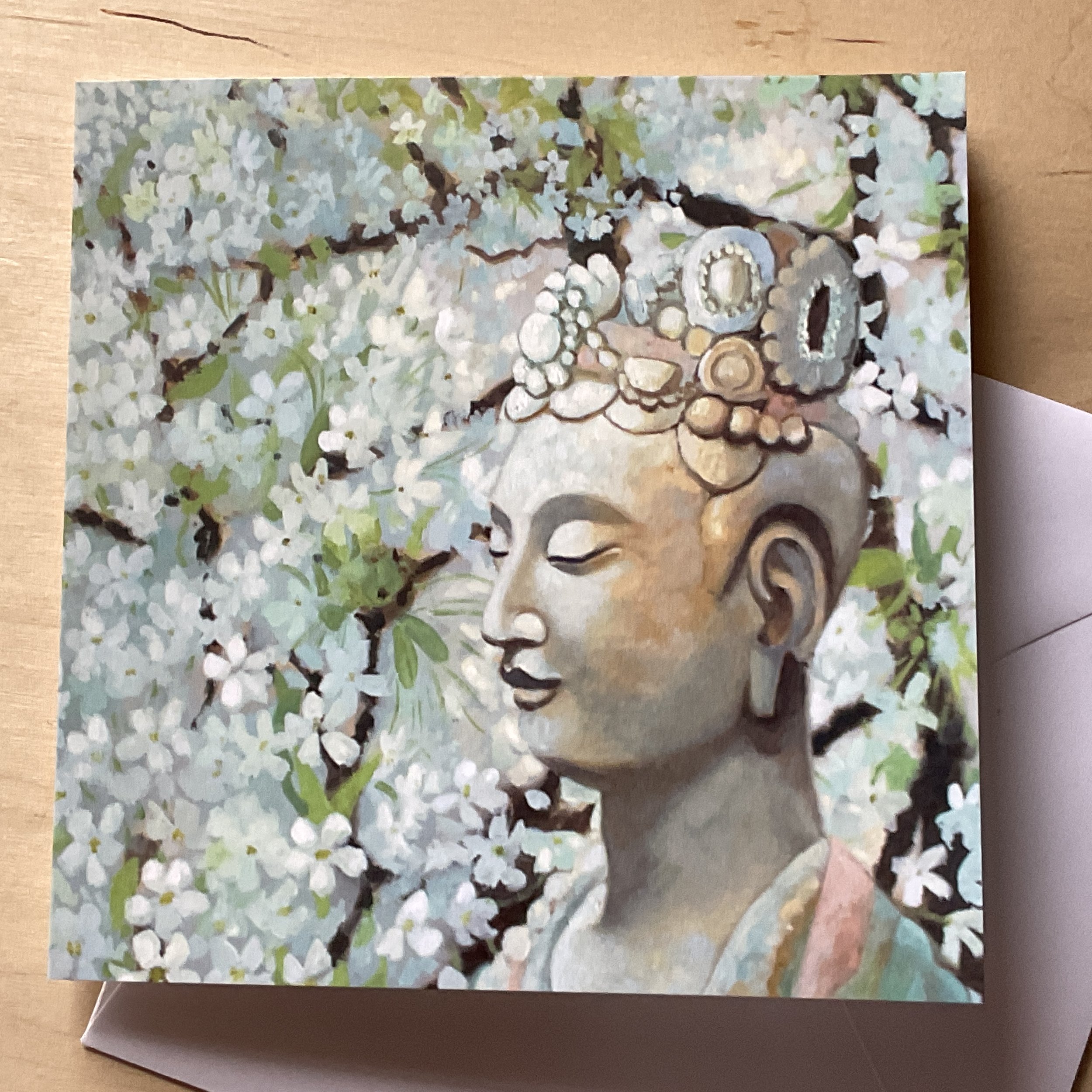 Enlightened Buddha card