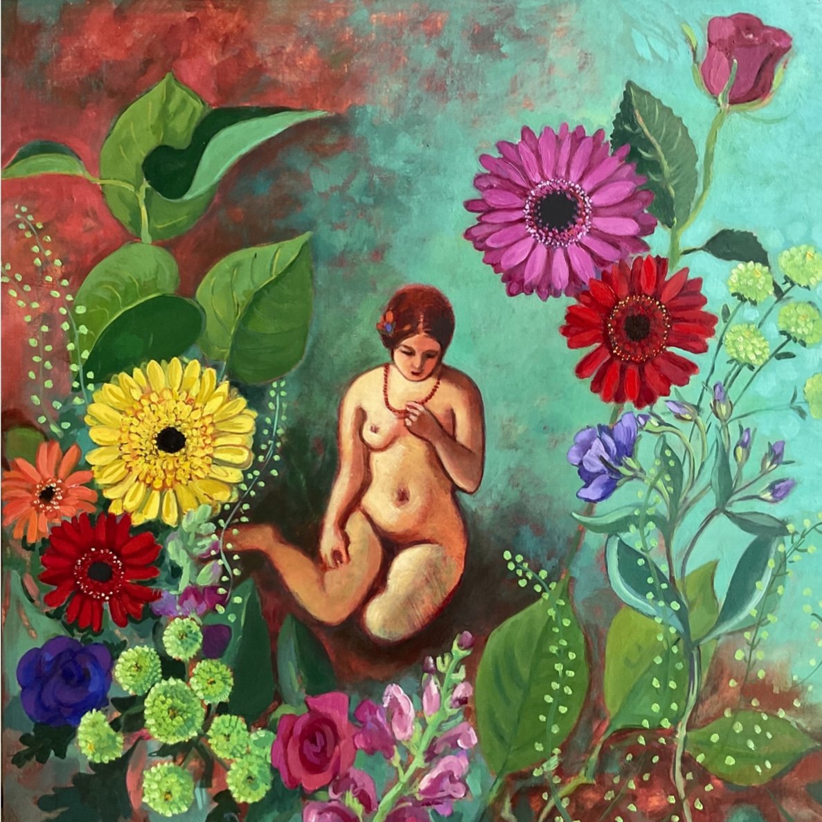 Flower Goddess card