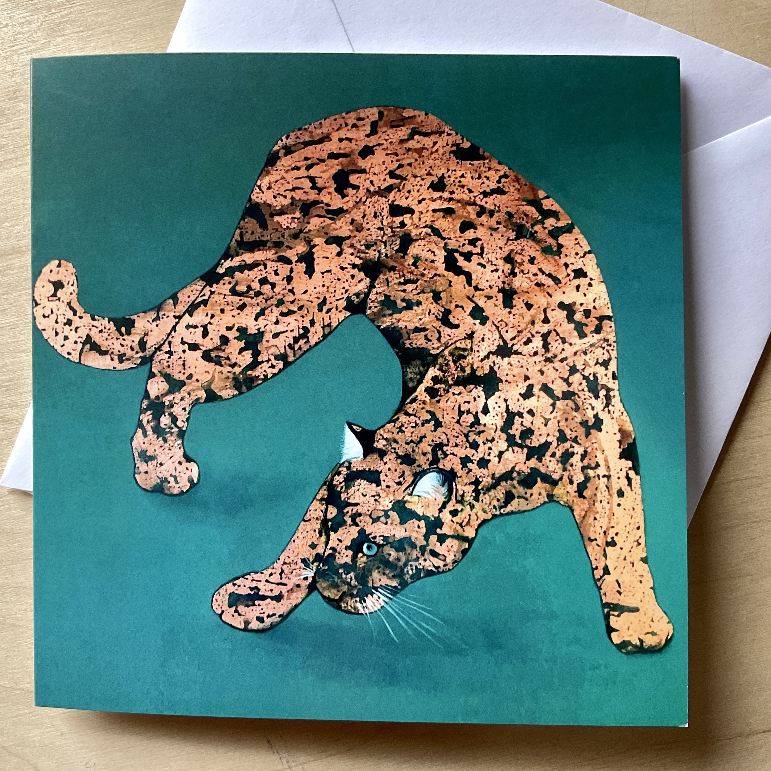 Leopard card