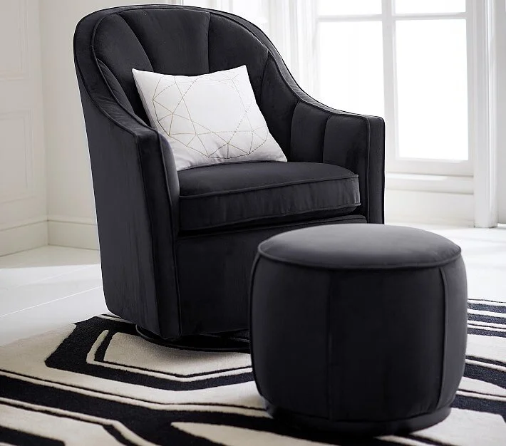 Deco Glider og Ottoman. Modern Kids + Baby