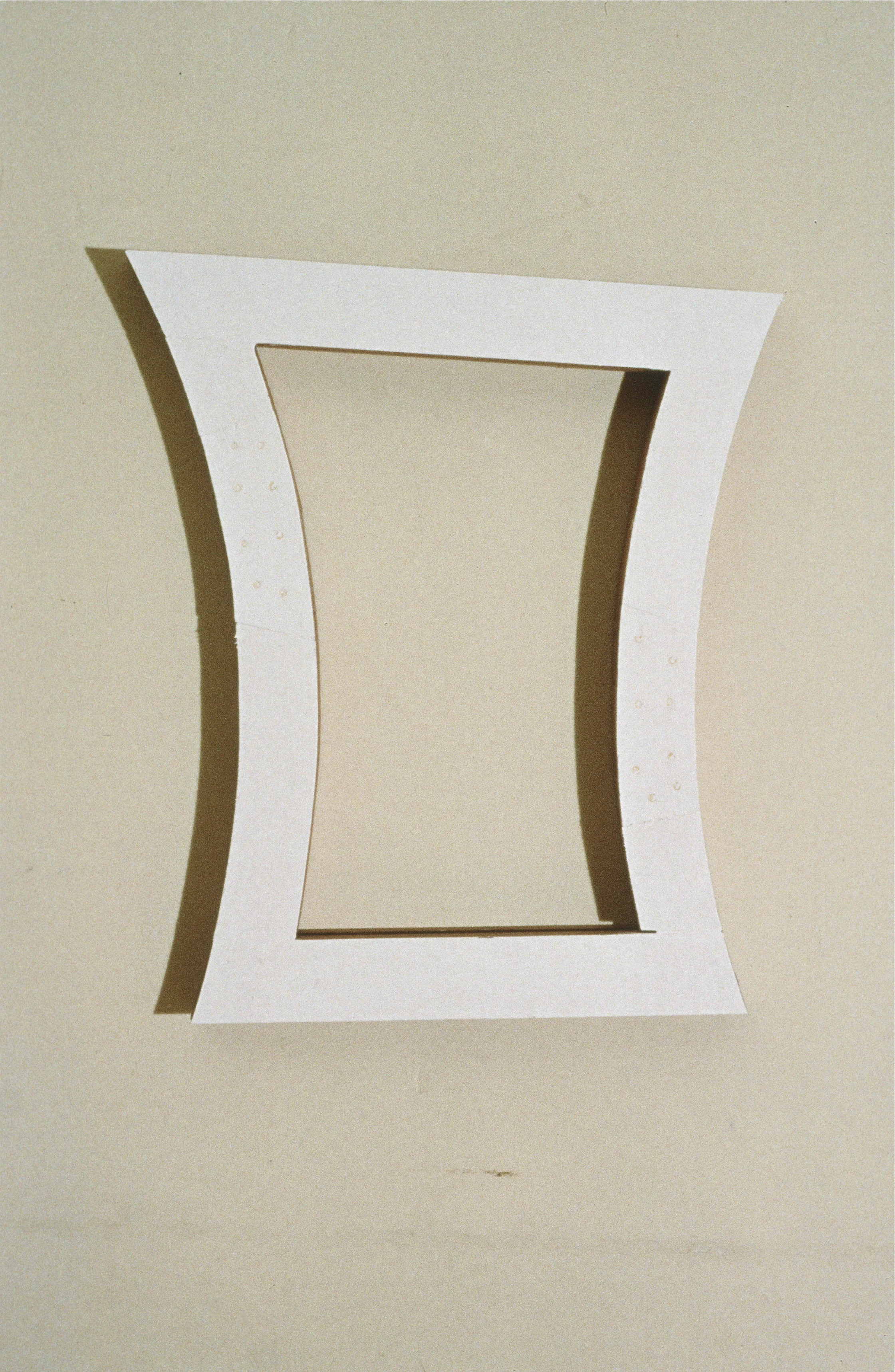    Bridge     wood, gesso    23 x 20 x 2  inches  &nbsp; 