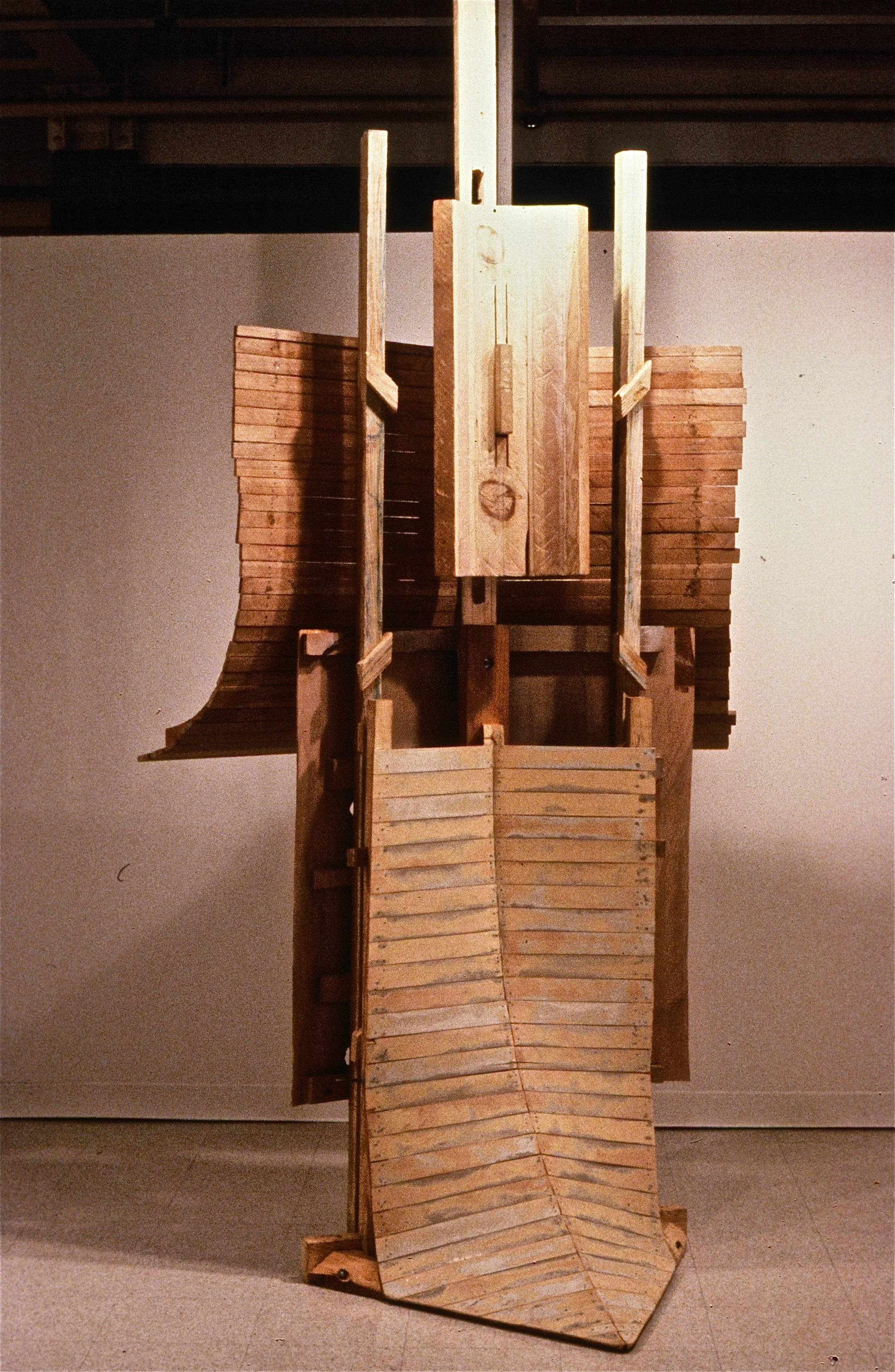    Cow Catcher     wood, oil color    110 x 57 x 55  