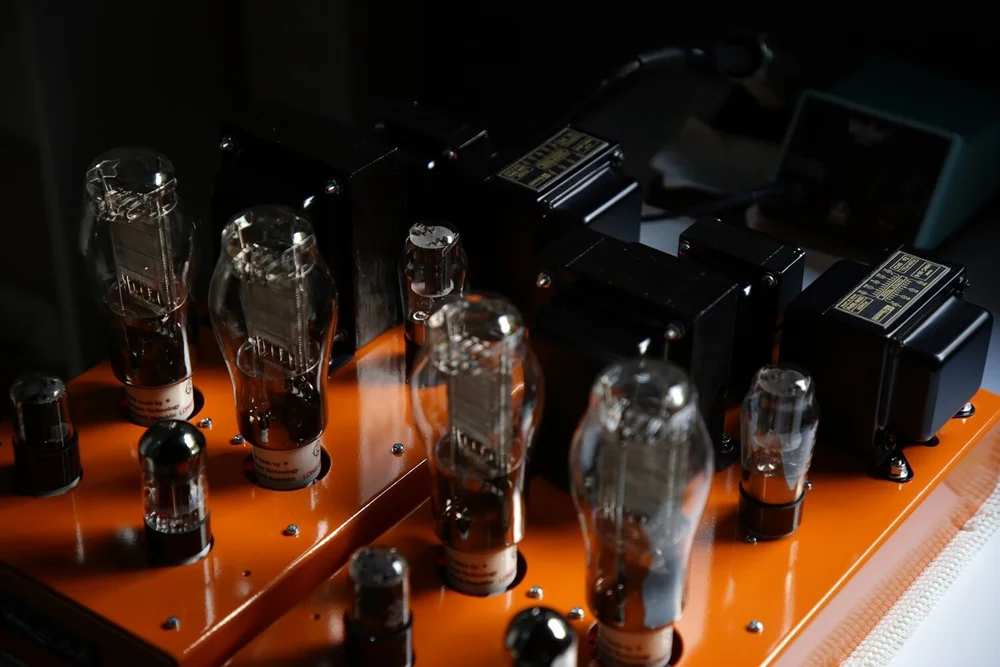 ジャンク 2A3GOLD directly heated powertriode 2A3, Ken-Rad, Vintage, Black, Plate, Power Amplifier, Triode
