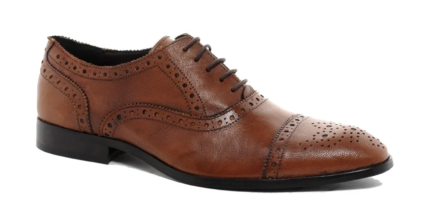ASOS Brogue Toe Cap Shoes in Leather, on sale for $37.04 at ASOS .