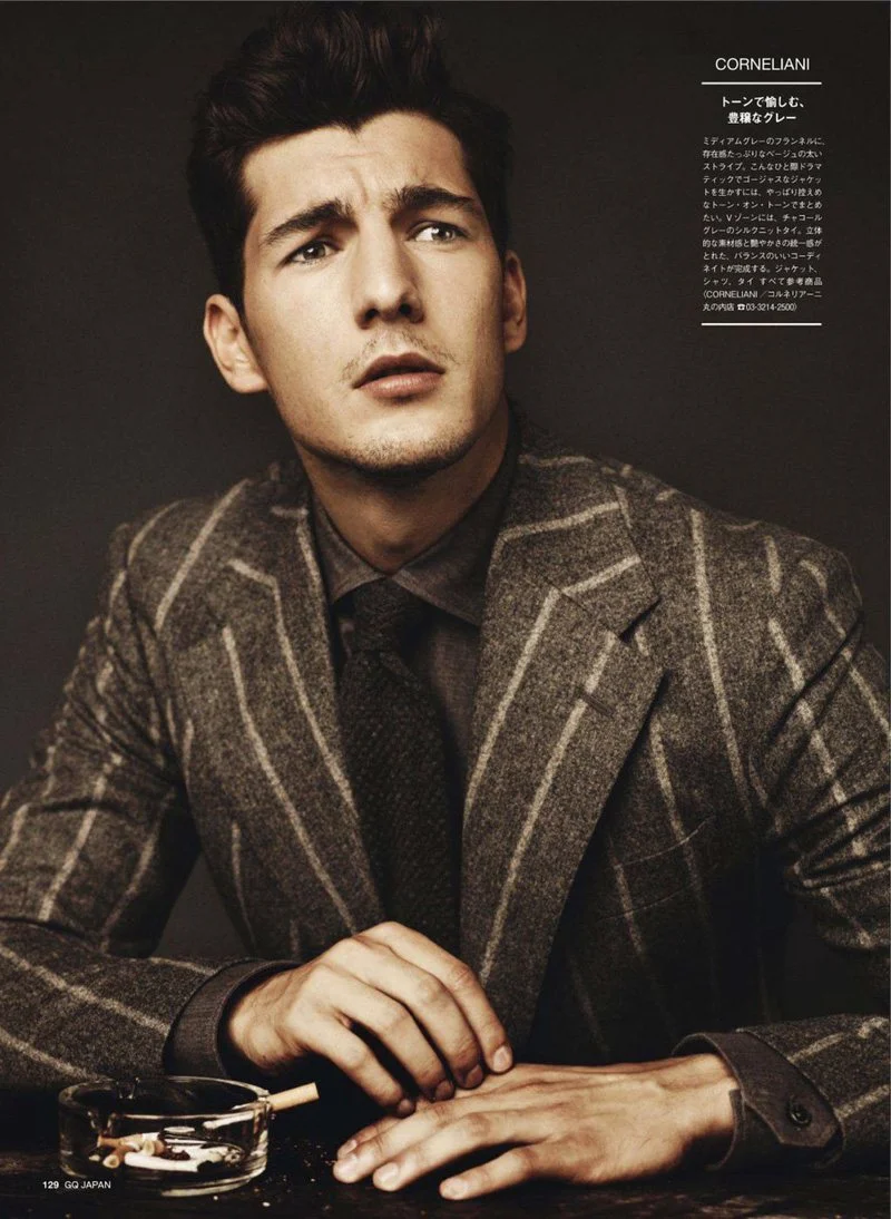 GQ Japanโs focus on grey : Monochrome focusing on varied textures like Bing and Sean discussed in their recent conversation.