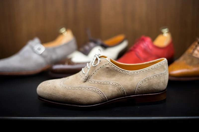 Iβd wear these year round (even though theyβre suede). Love the color as well. | From: thearmoury