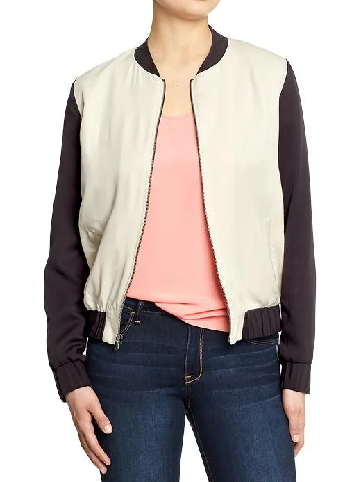 Women's Lightweight Twill Bomber Jackets, $36 at Old Navy