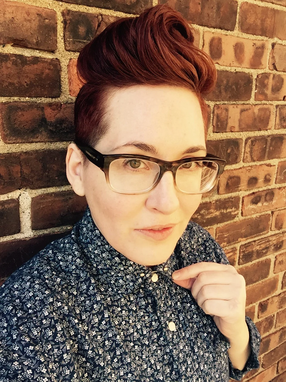 Sarah Champagne, tie clip from Etsy