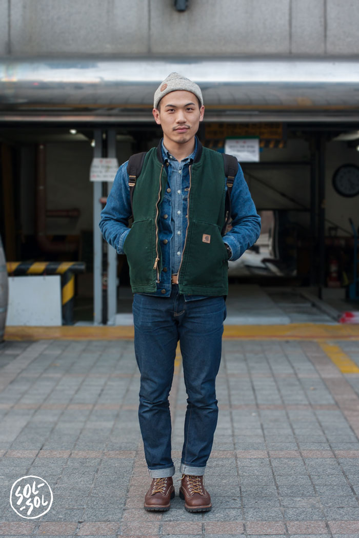 As they say... the more denim the merrier? From: thedappermatter.tumblr.com