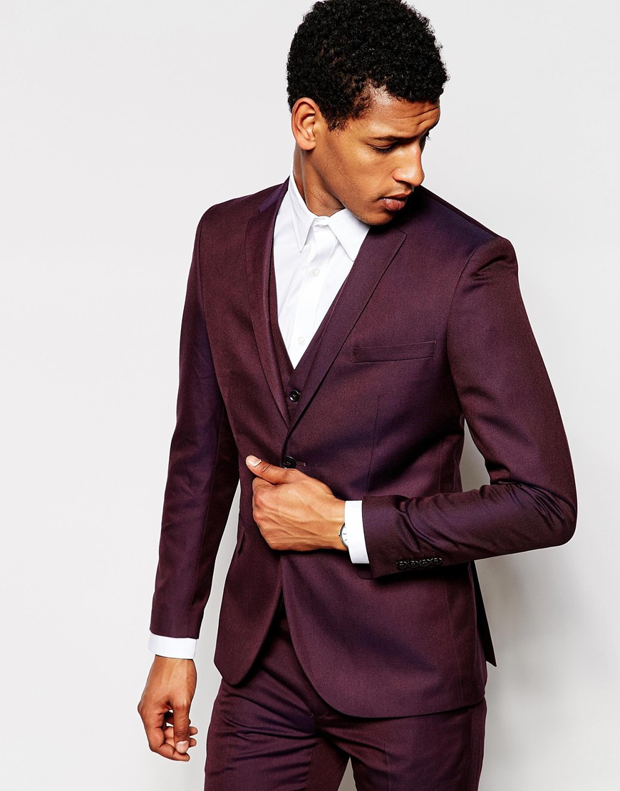 Selected Homme Exclusive Suit Jacket in Skinny Fit