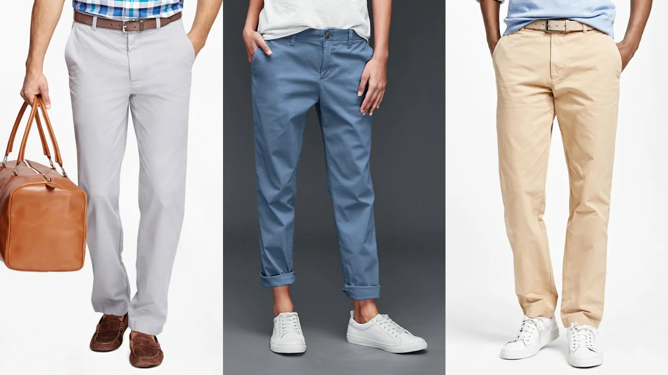 ankle length chinos