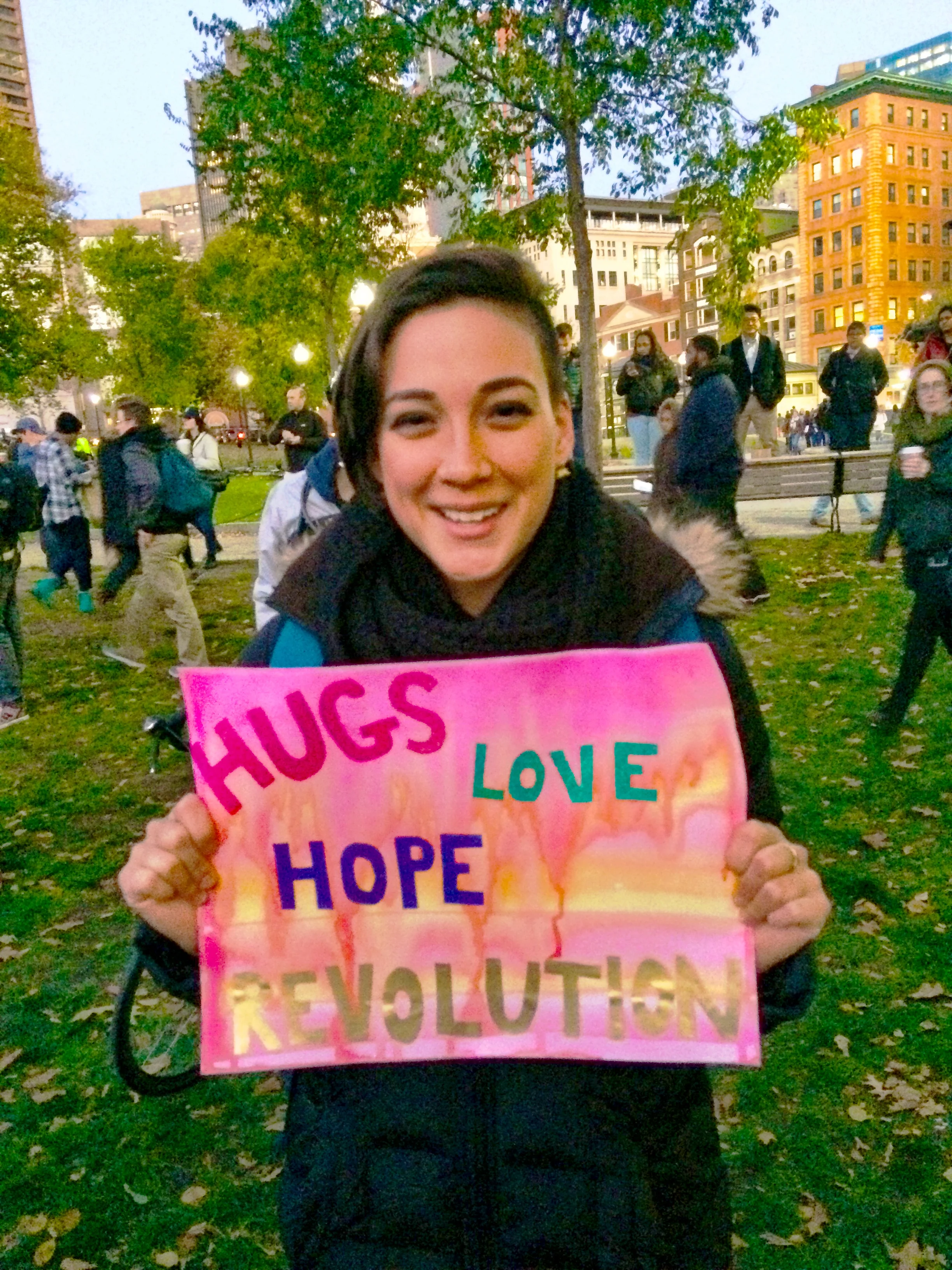 Hugs Love Hope Revolution