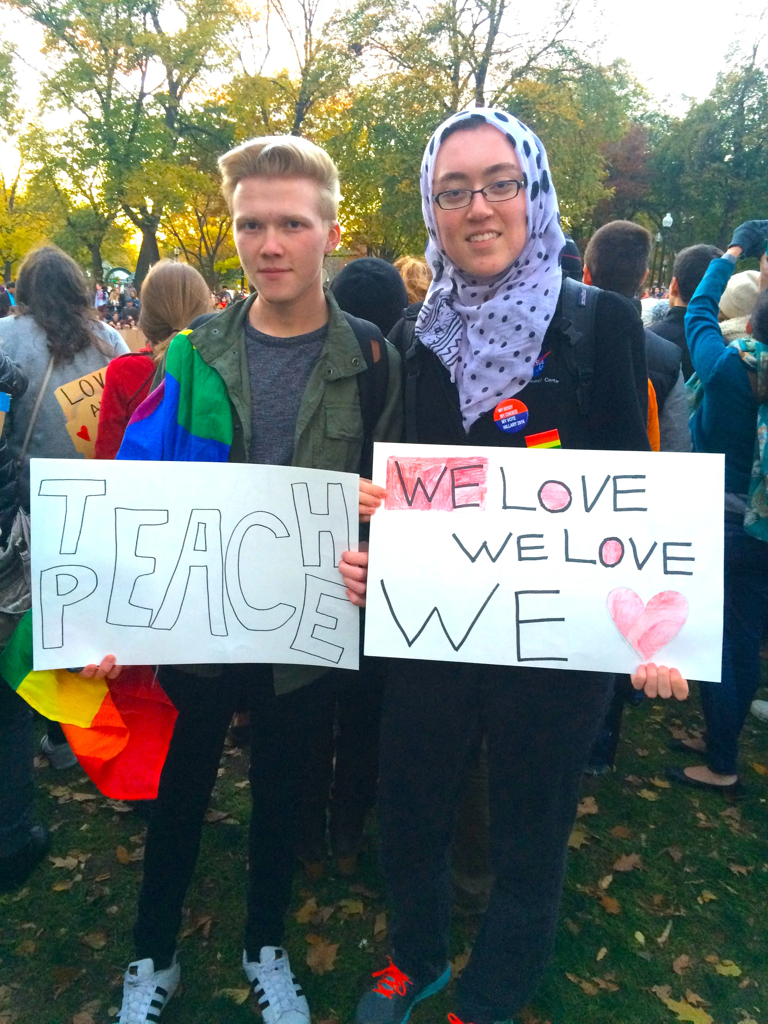 Teach peace