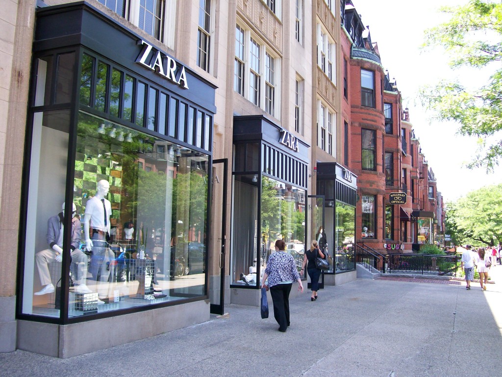 zara on newbury street