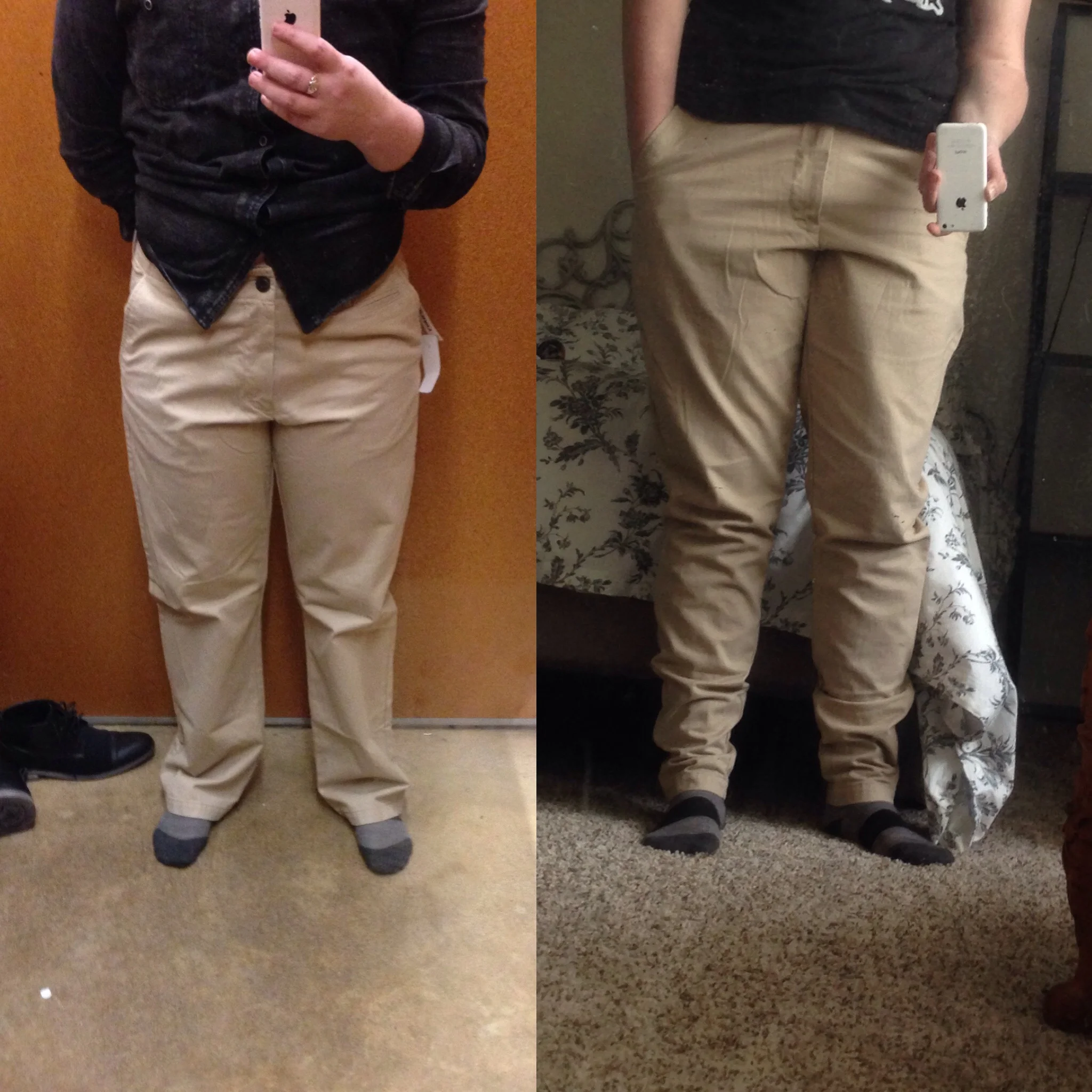 tailoring pants baggy crotch