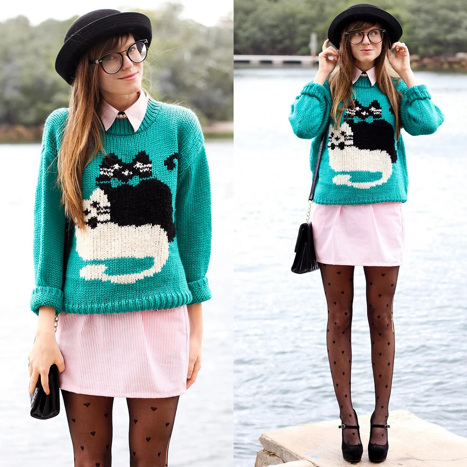 Make it retro. source: source: lookbook.nu