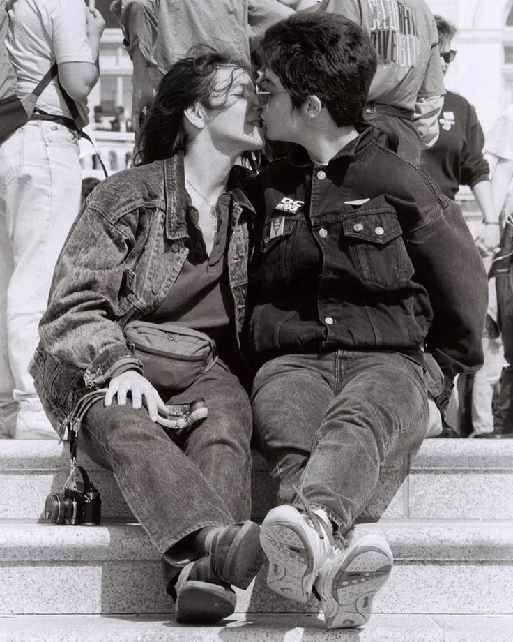 March on Washington for Lesbian and Gay Rights romance. 1993