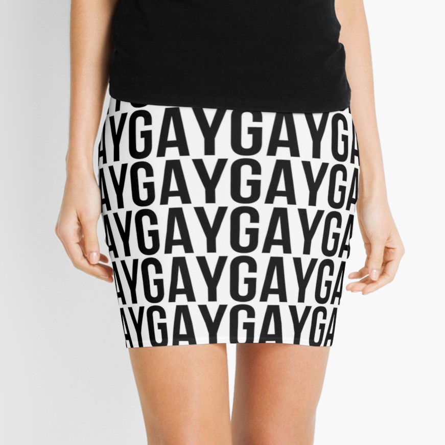 Gay Mini Skirt $33.23