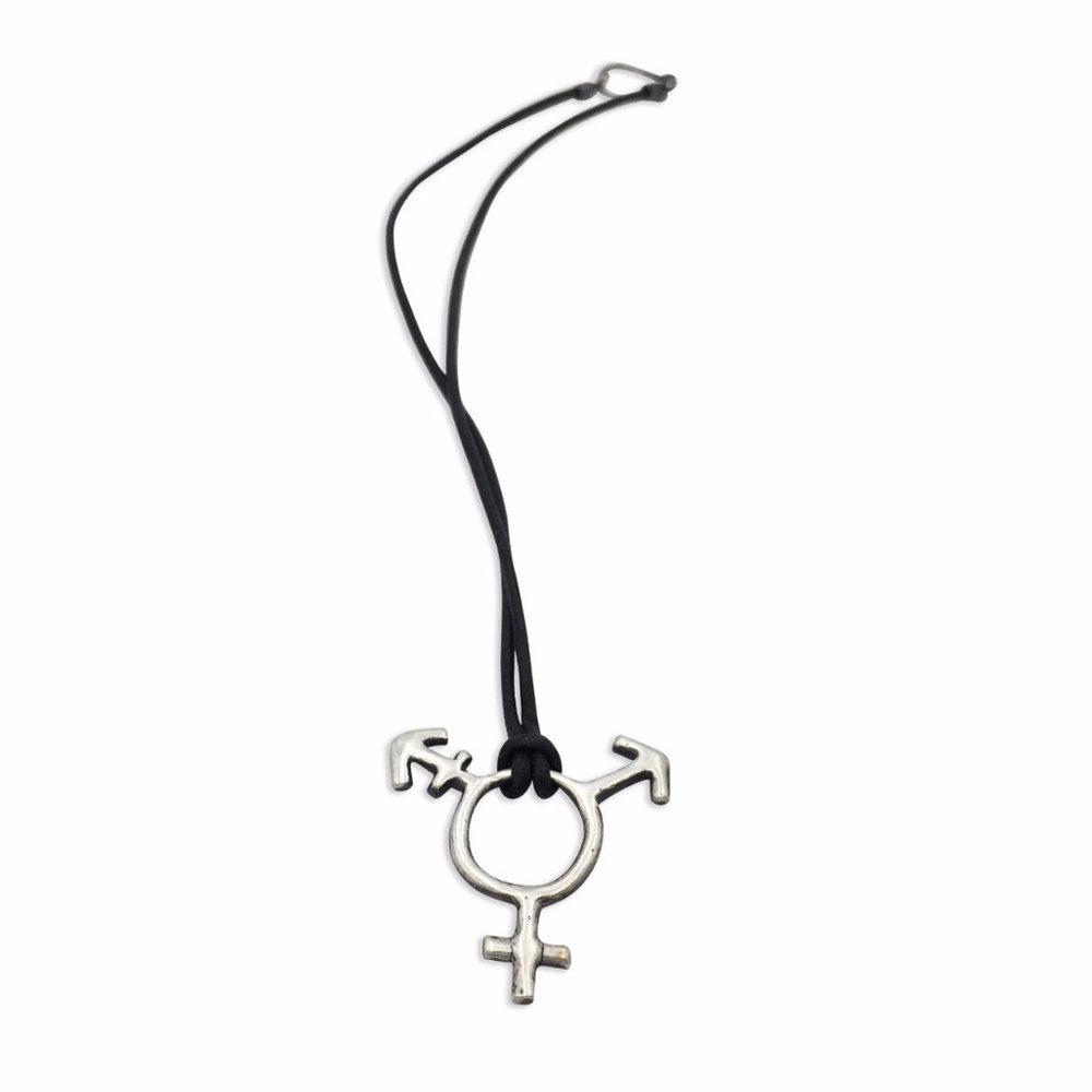 Trans Symbol Necklace $87