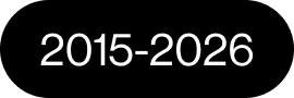 Black background with white text displaying '2015-2026'