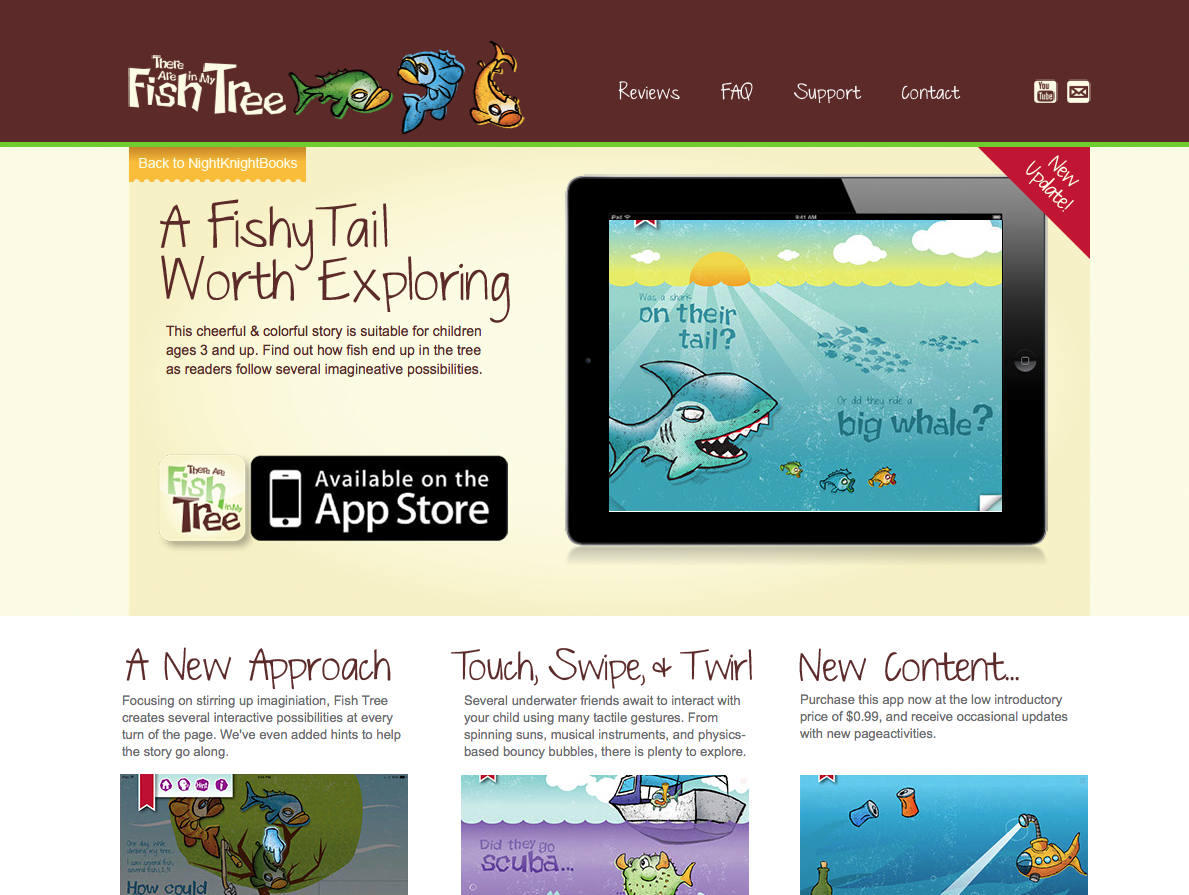 There Are Fish In My Tree Website