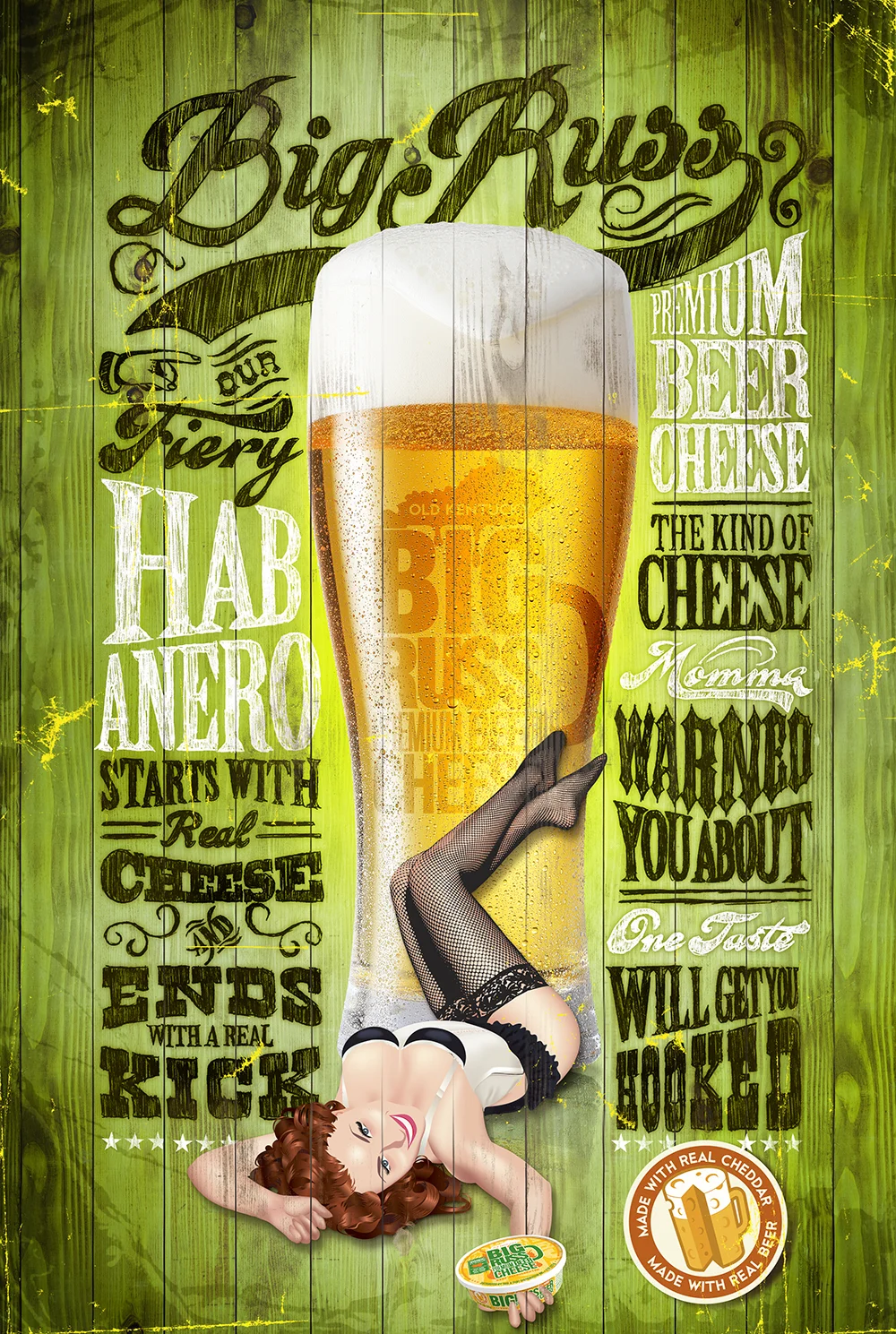 Big Russ Pin-Up Campaign