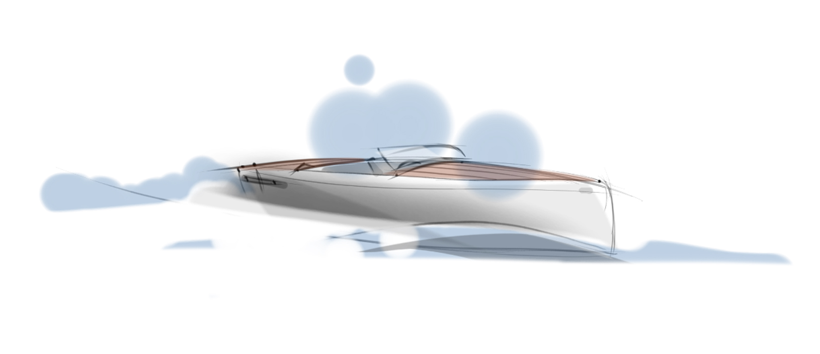 Sketching a Speed Boat: Using Arcs in Perspective - Core77