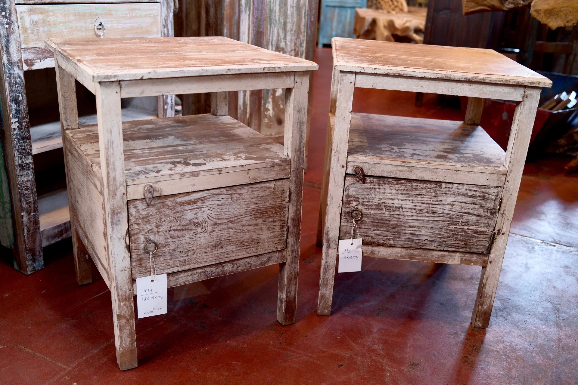 Vintage Indian Side Tables
