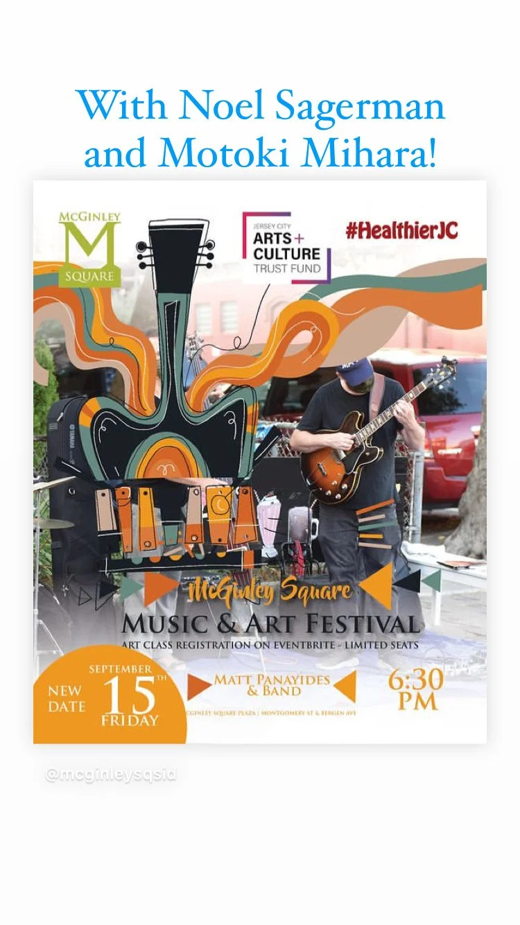 Matt Panayides Trio: Music and Art Festival