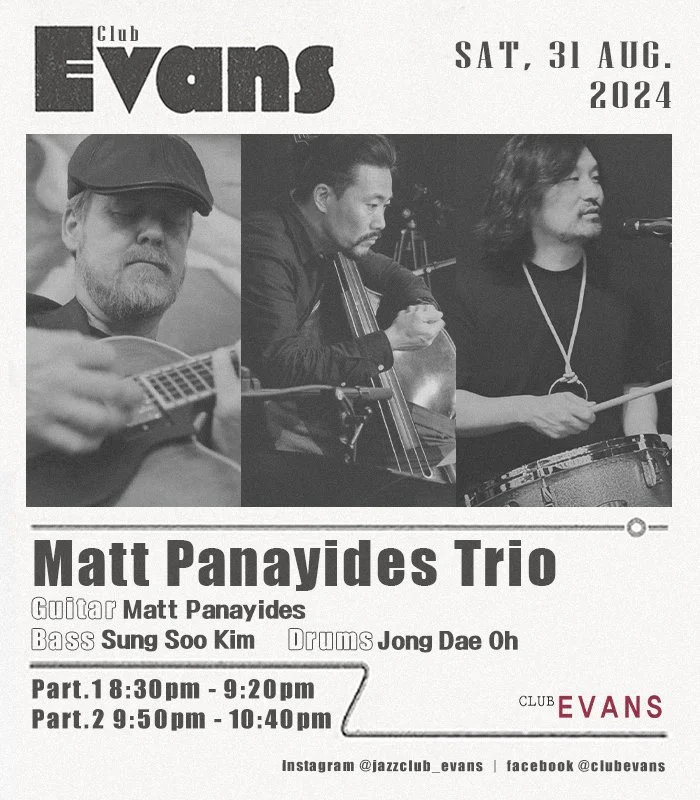 Matt Panayides Trio @ Club Evans