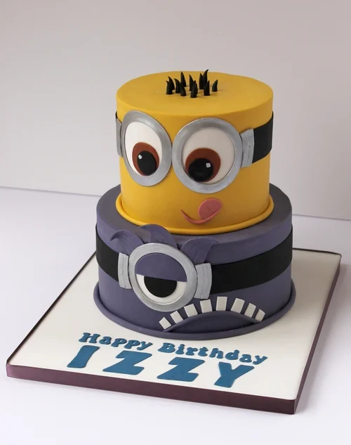 Minions (Despicable Me) cake. Image © Carla Schier