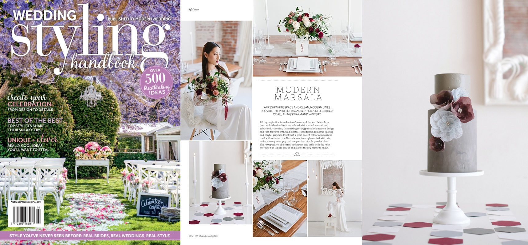 Modern Wedding Styling Handbook (Australia), Issue 2, published July 2015