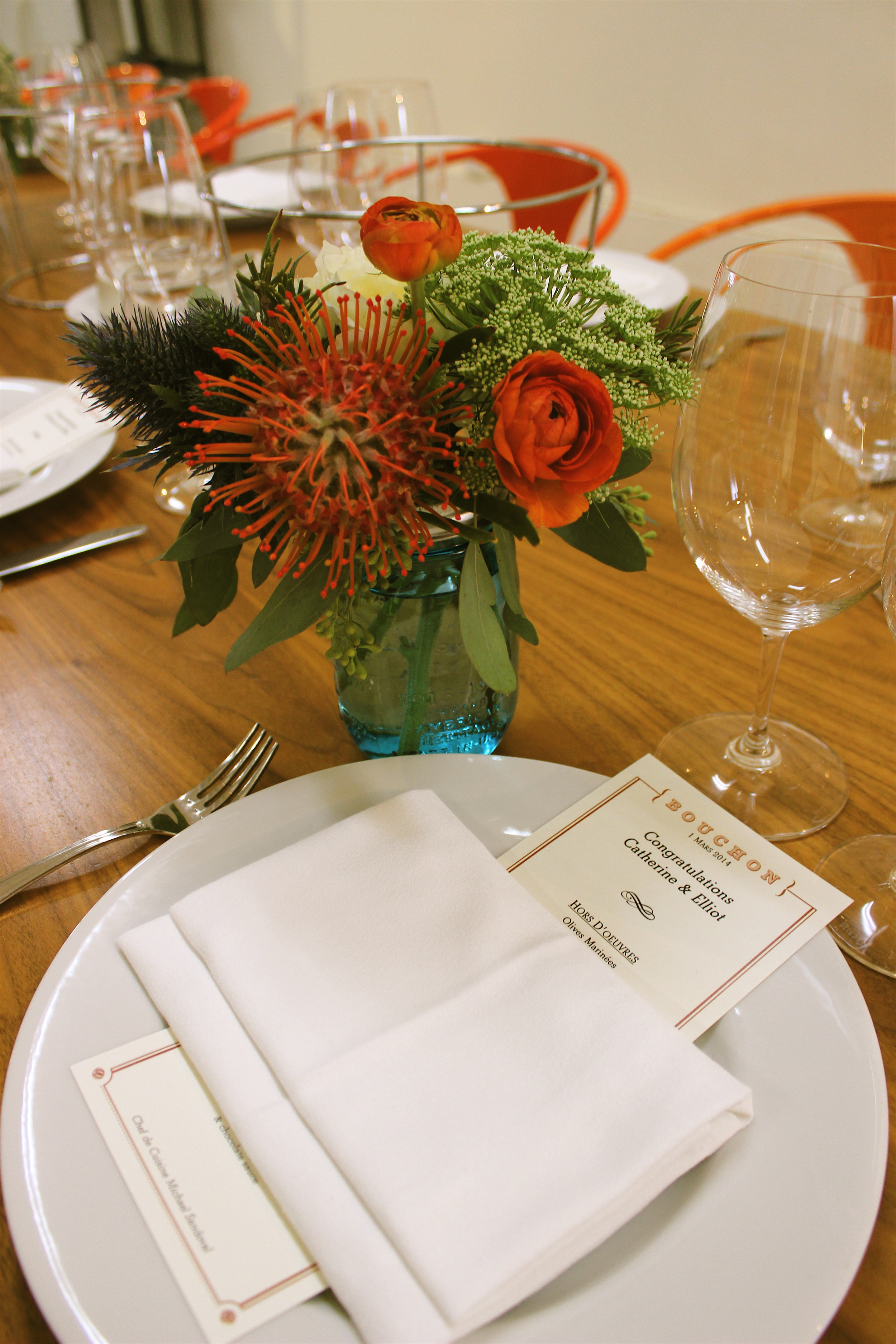 Menus and place settings