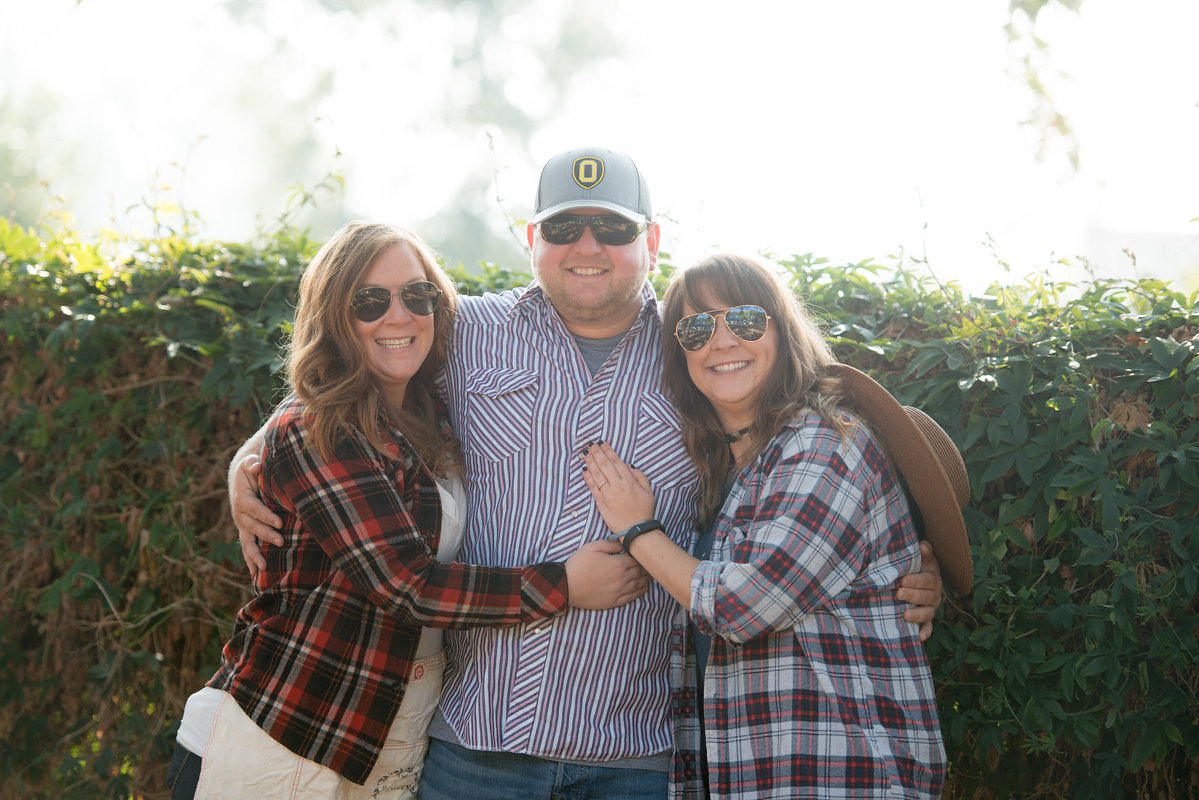 Rebecca, Adam, & Kim (The Pollen Mill Team)