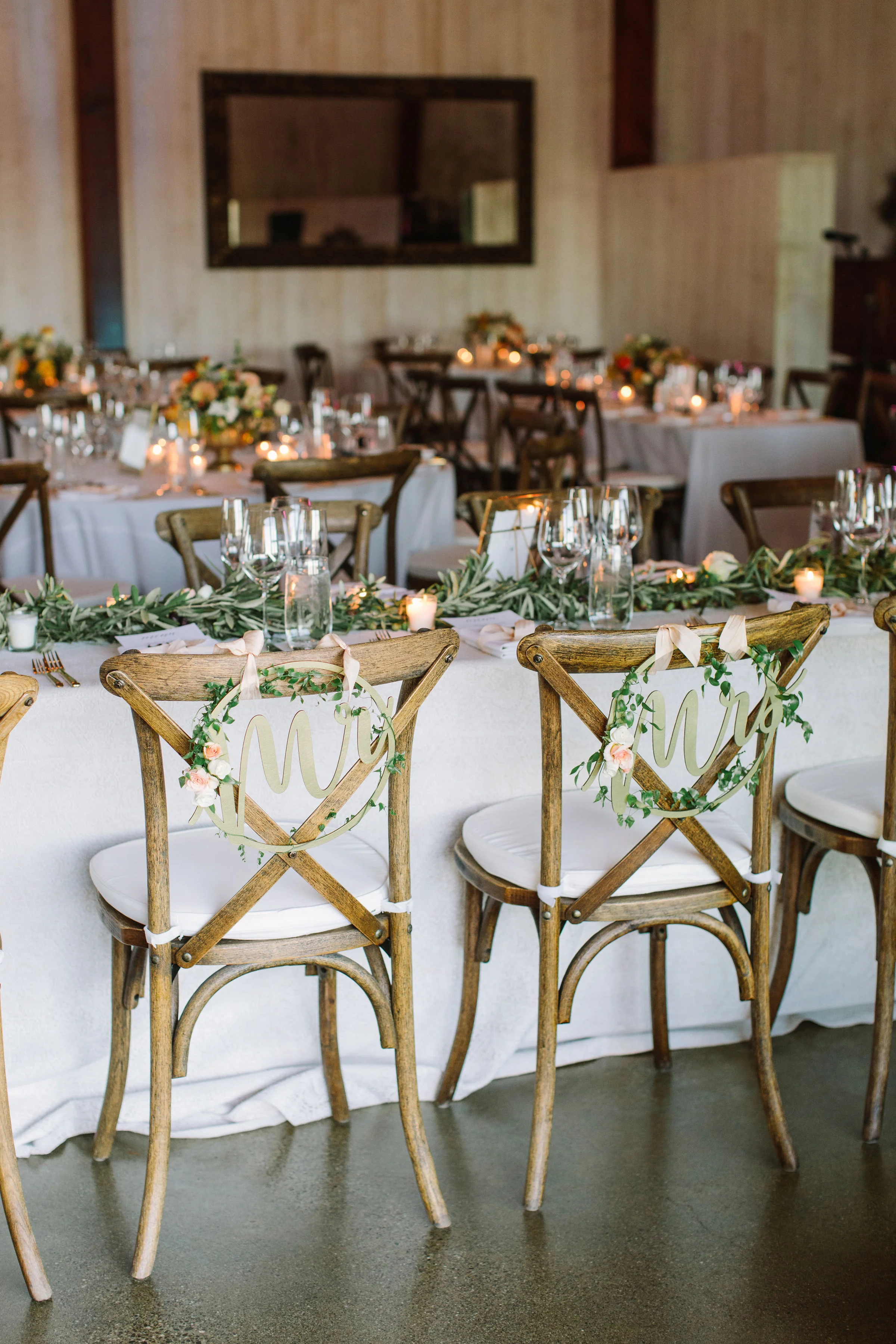 His + Her Reception Seats