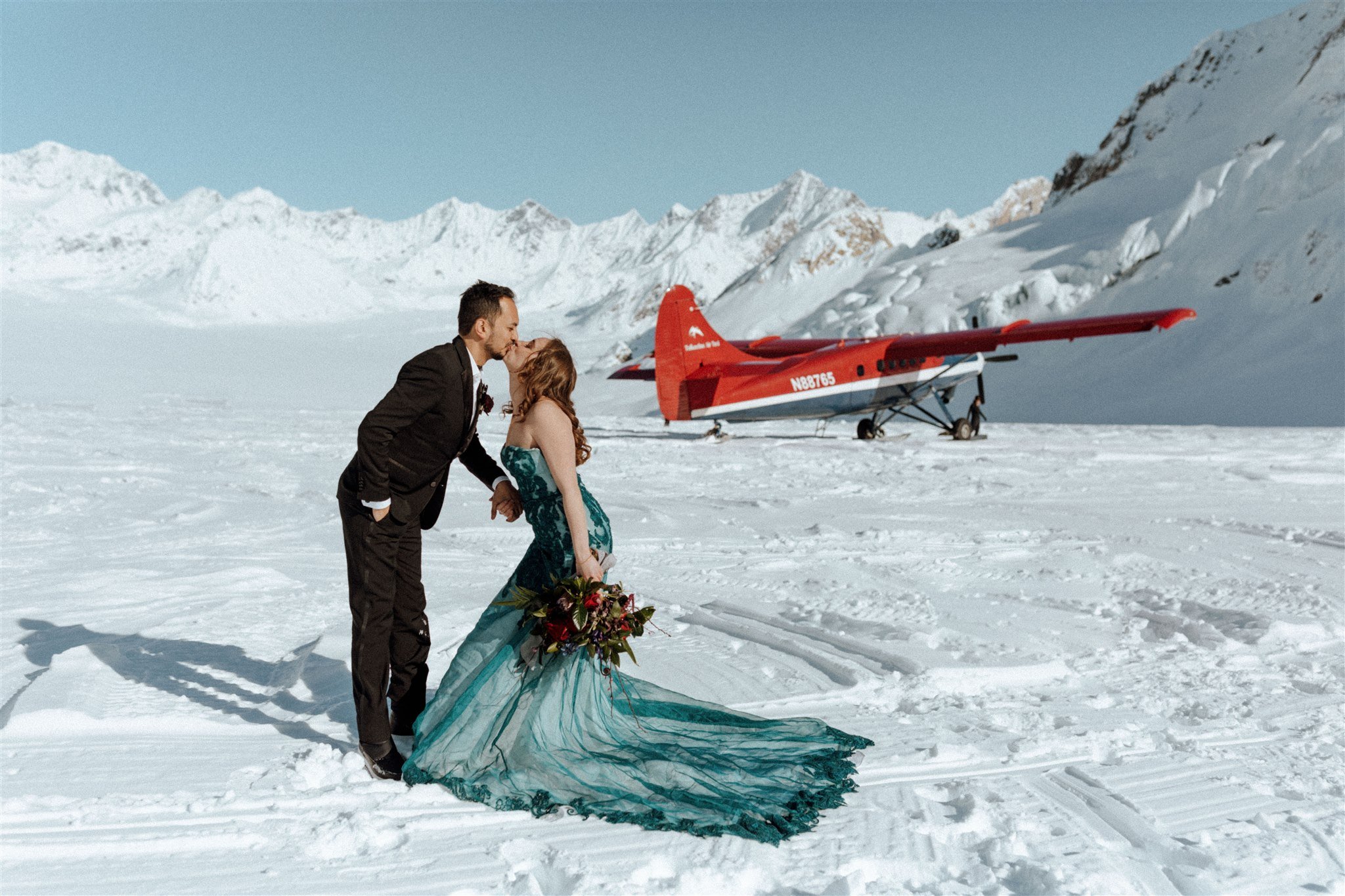 Destination Talkeetna Alaska Lodge Denali Mountain Marriage Proposal Elopement Wedding Planners Scarlet Plan & Design - Helicopter Glacier Engagement (79).jpg