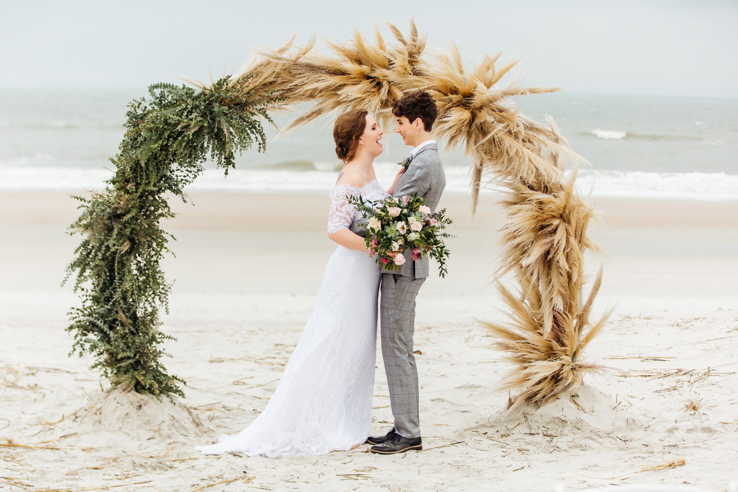 Destination Pop-Up Micro Wedding Elopement Planners - Scarlet Plan & Design - OMNI Amelia Island Florida LGBTQ Lesbian Beach Wedding (339).jpg