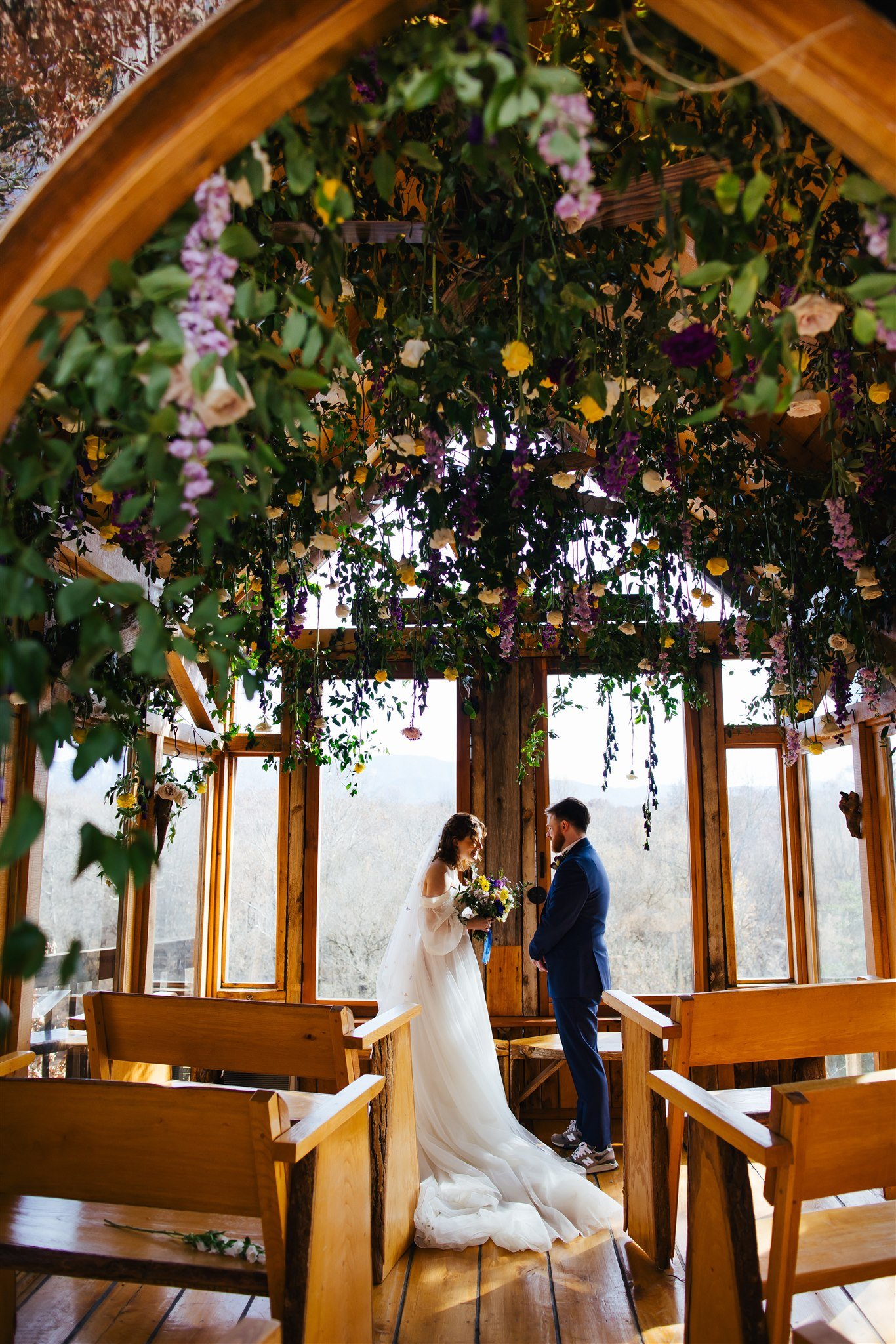 Scarlet & Co Destination Floral Wedding Design Nolichuckey Bluffs Glass Chapel Elopement Blue Ridge Mountains TN NC (84).jpg