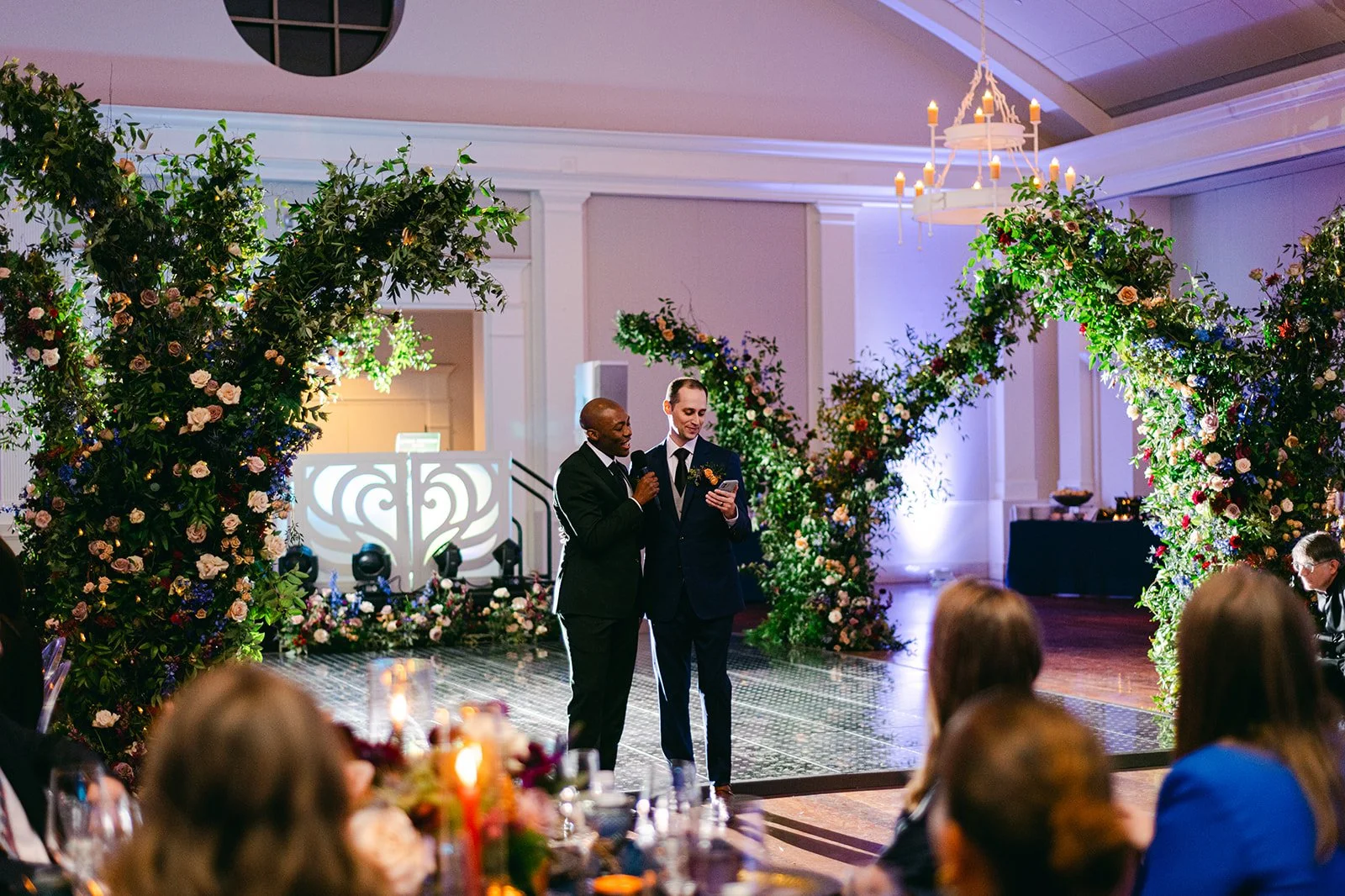 Atlanta History Center Swan House Gardens Gay Starry Night Lego Constellation Wedding Scarlet Plan Floral Design (518).jpg