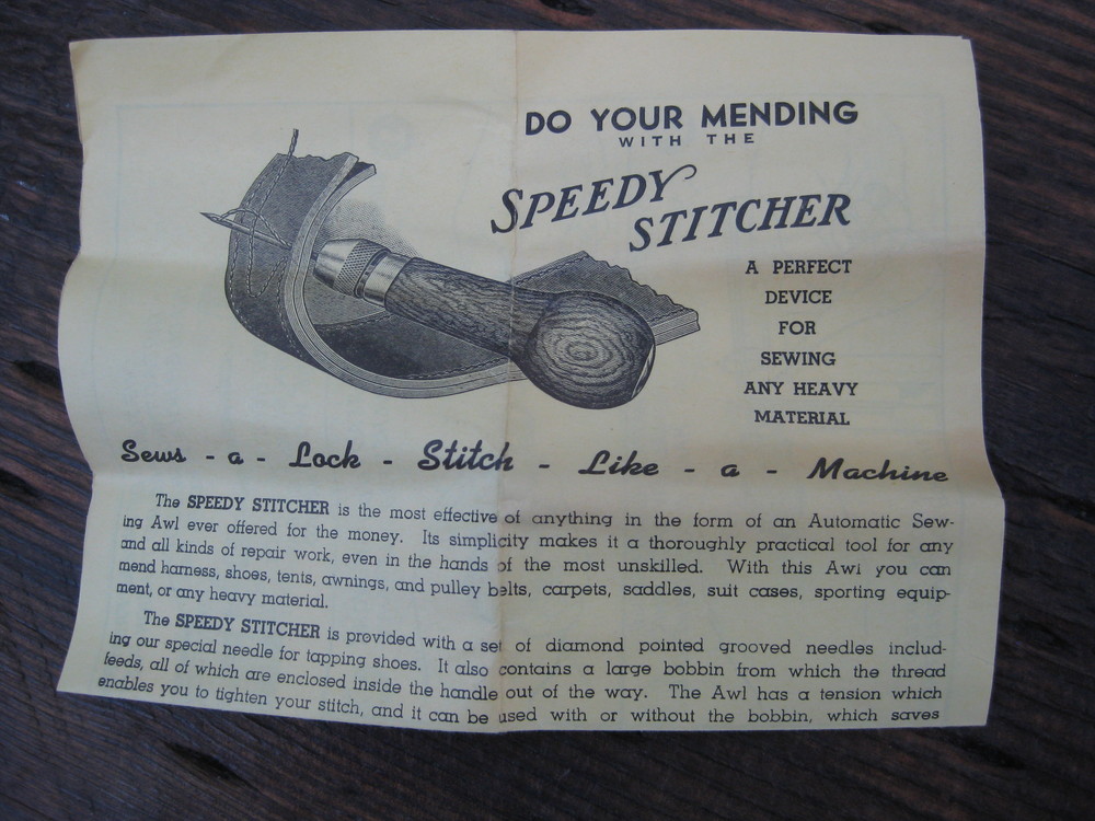 Speed Stitcher Sewing Awl Kit® – RunMDeal